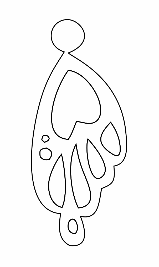 par de aretes 55
