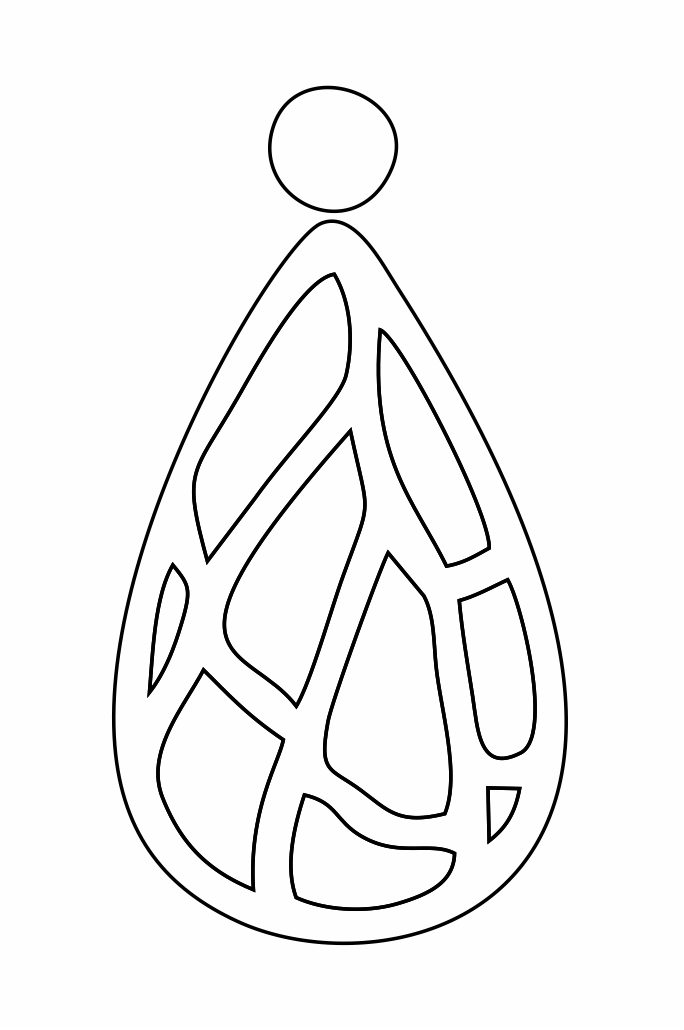 par de aretes 56