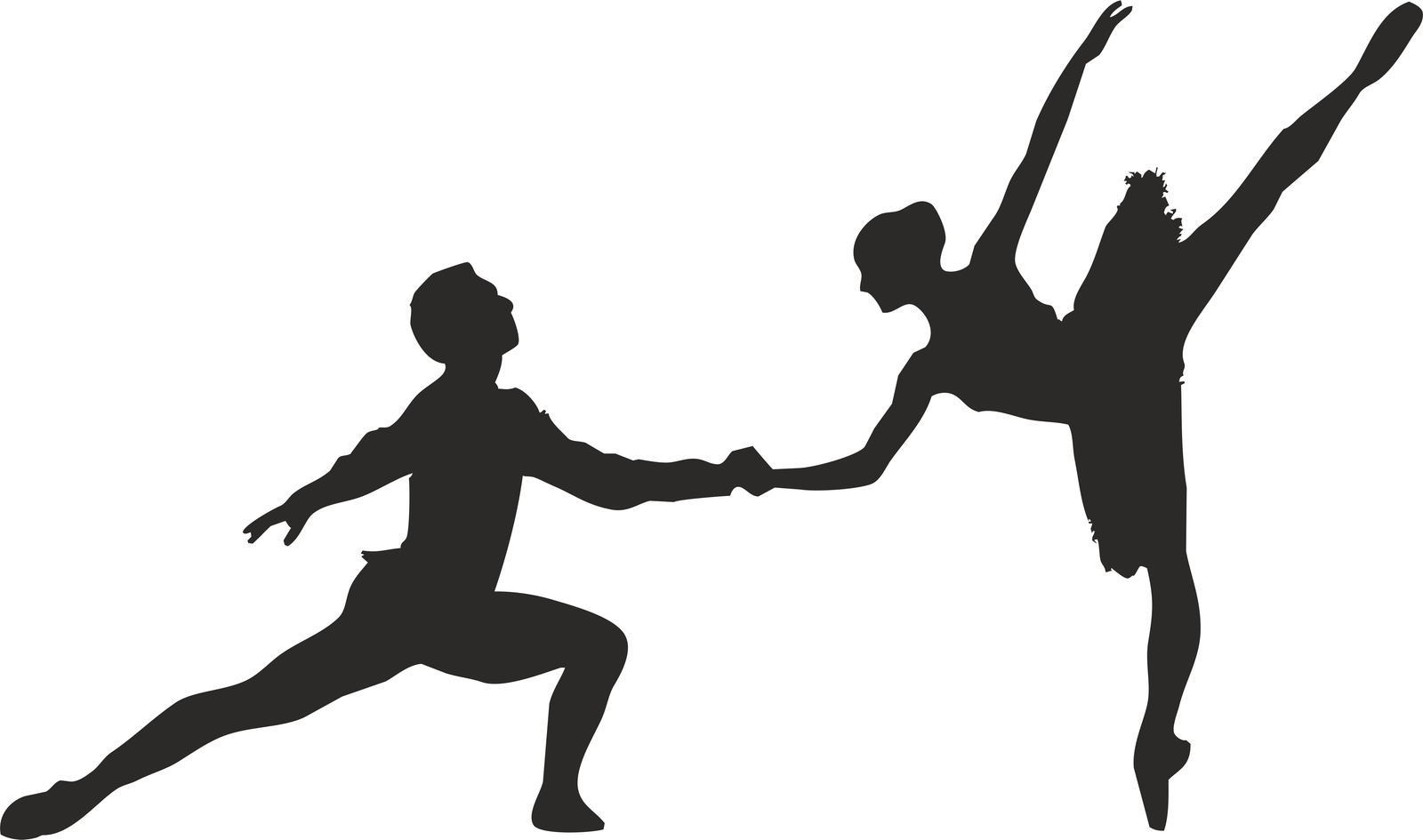 par de bailarines