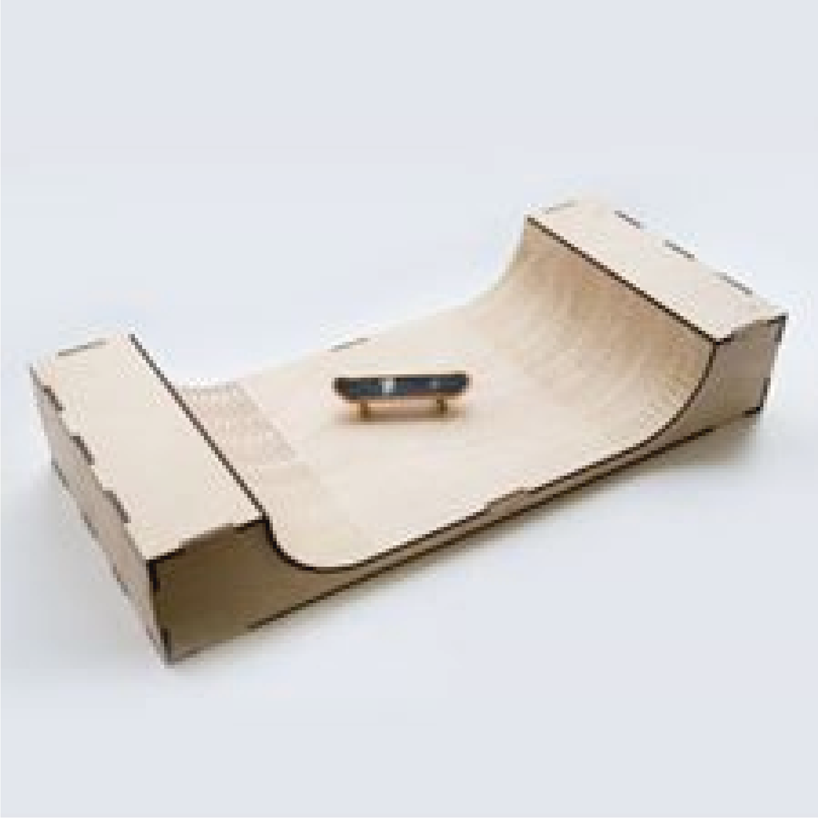 patineta con rampa
