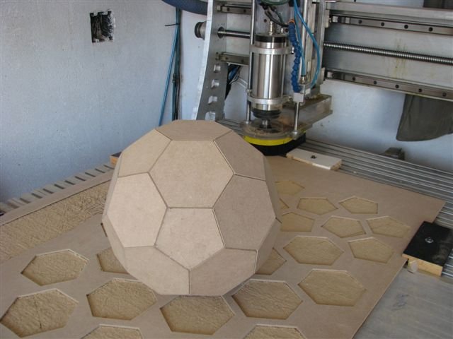 pelota de fútbol 3d