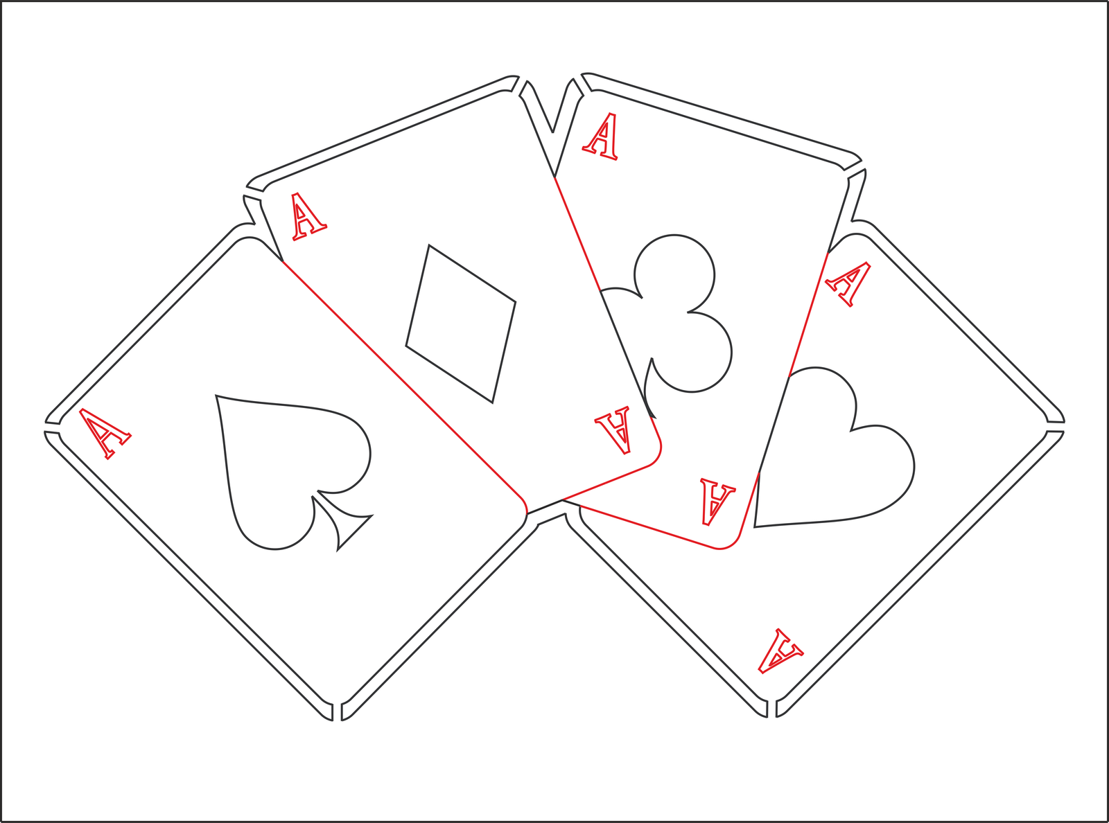 poker de ases
