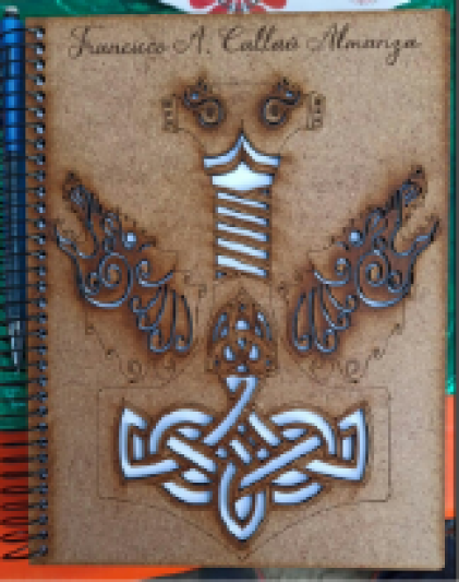 portada de libreta personalizable