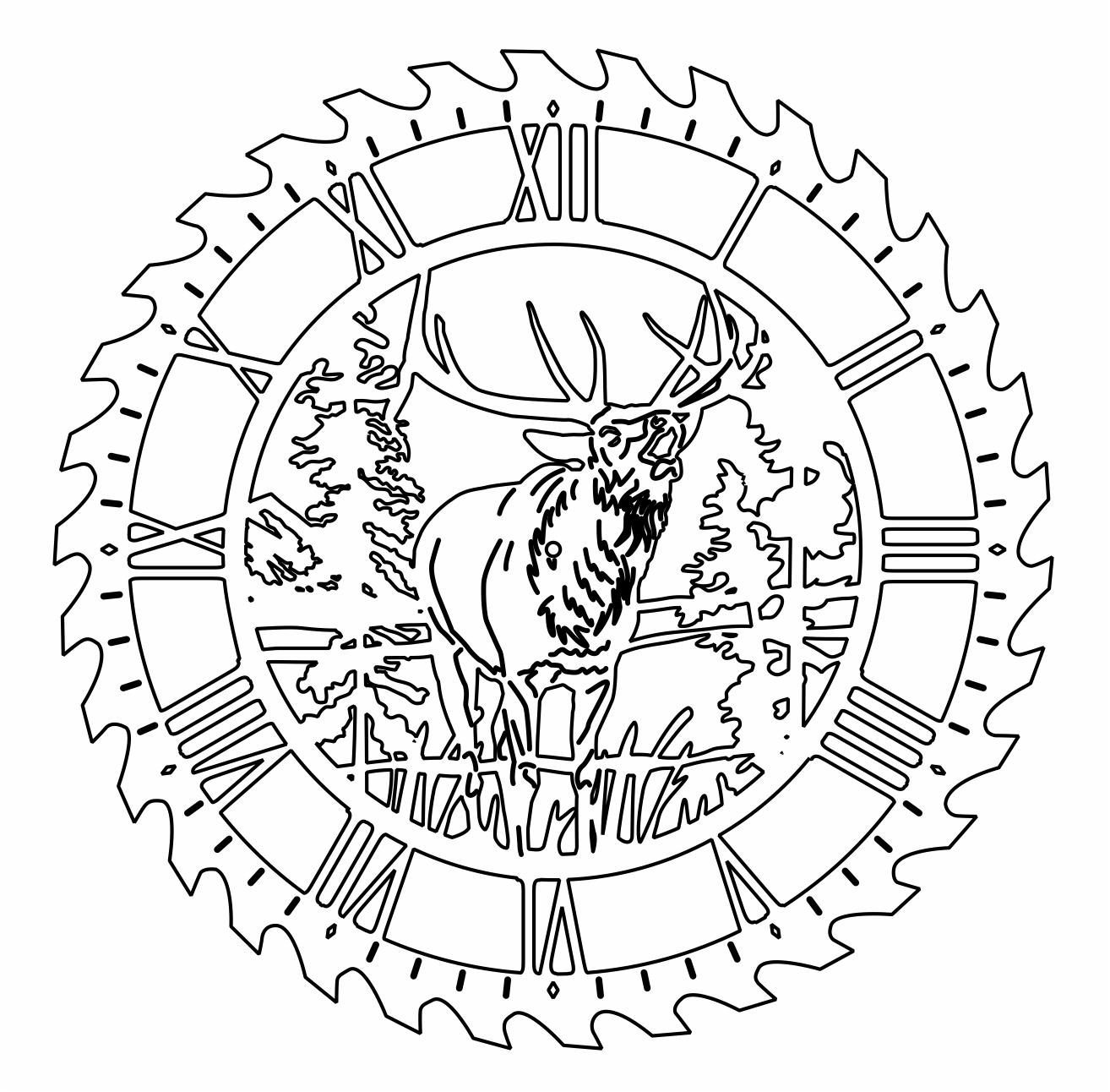 reloj cuchilla