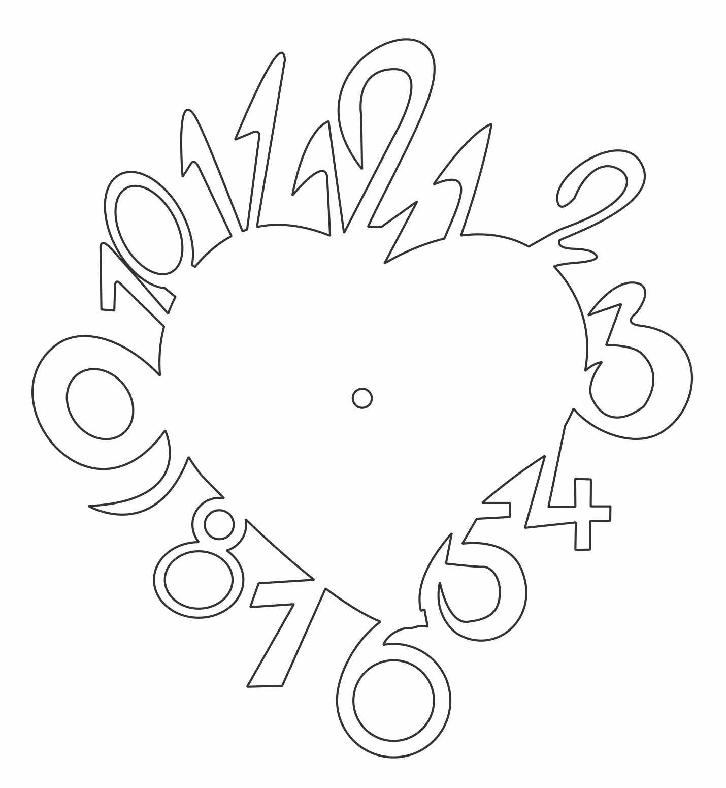 reloj de corazón
