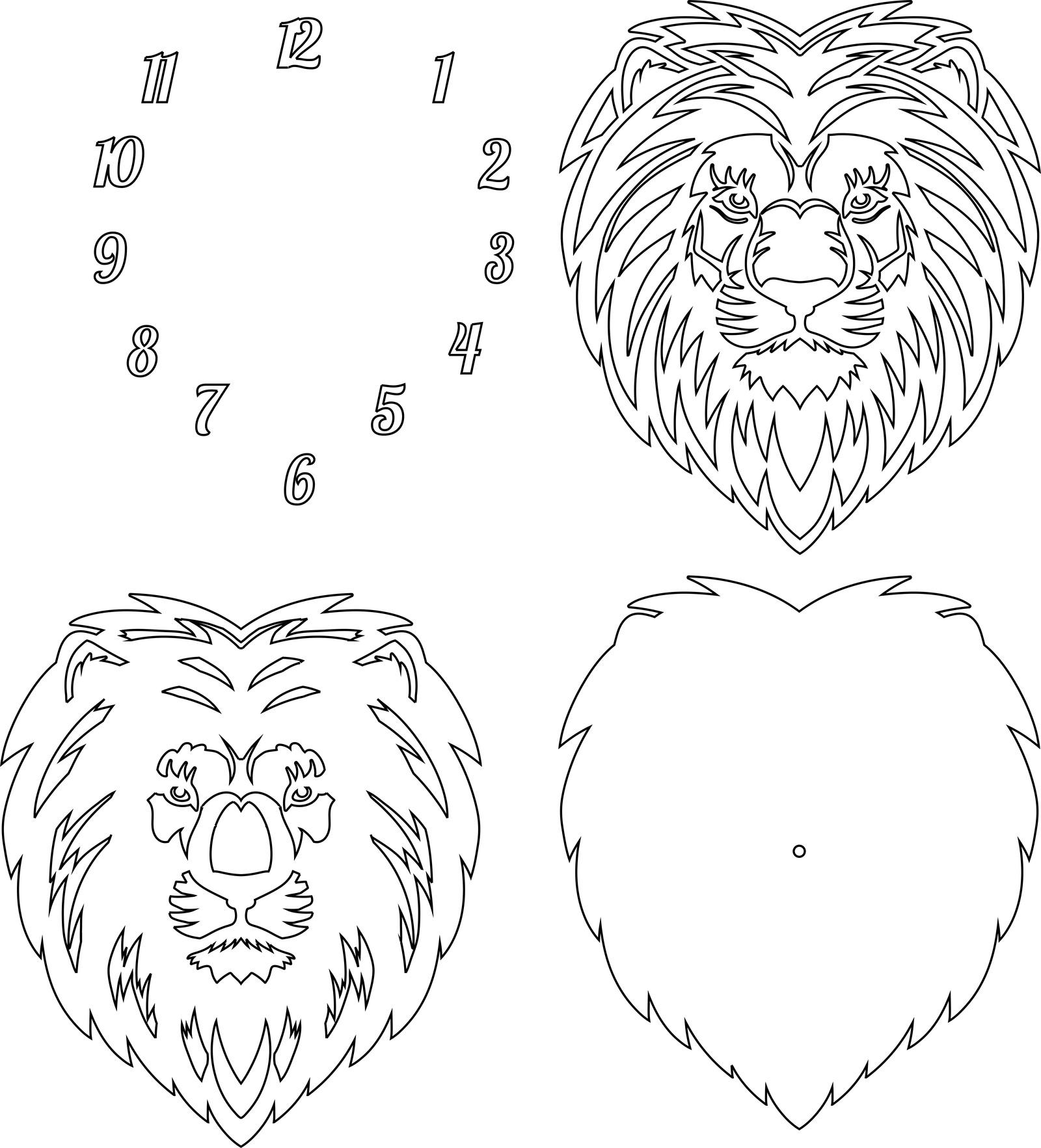 reloj de león