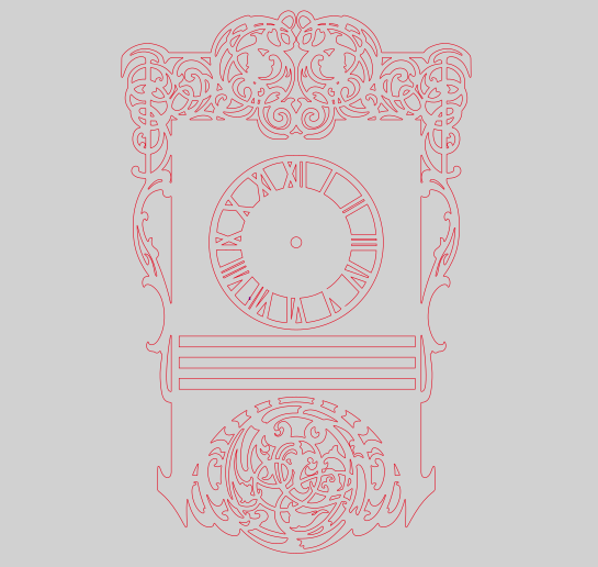 reloj de pared antiguo
