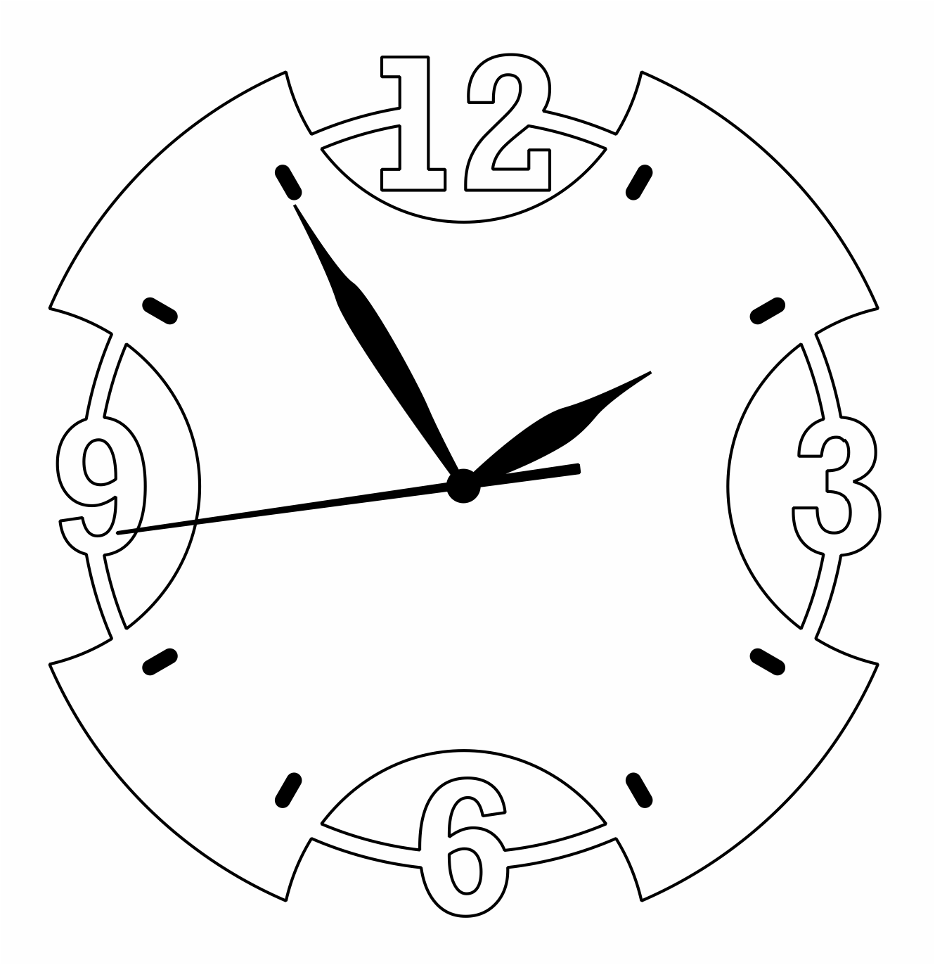 reloj moderno