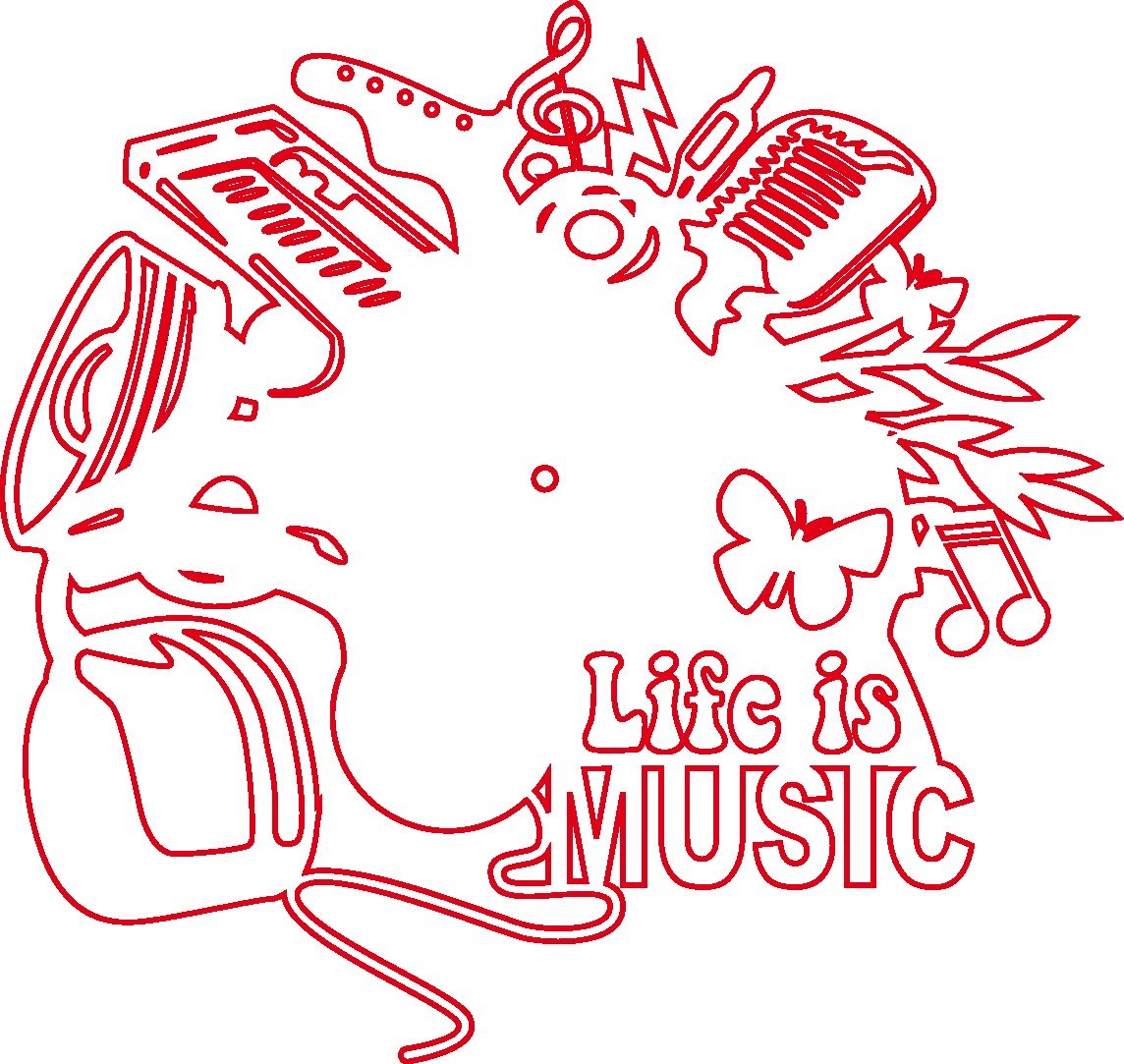 reloj música