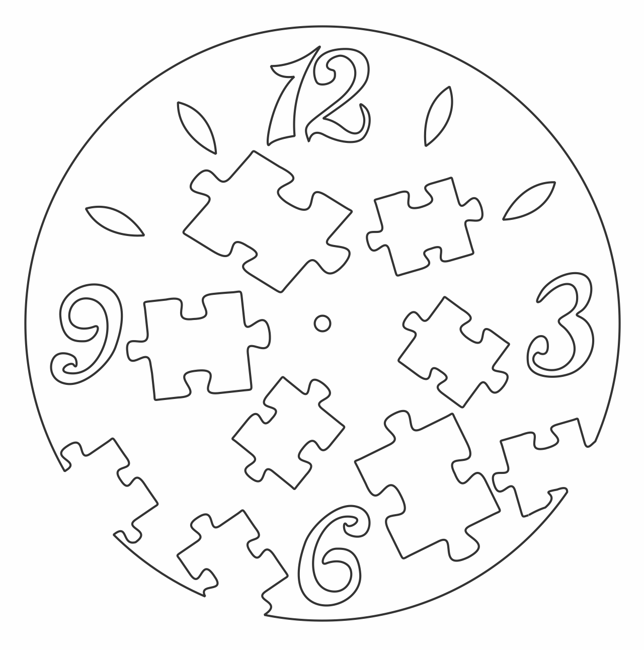 reloj rompecabezas