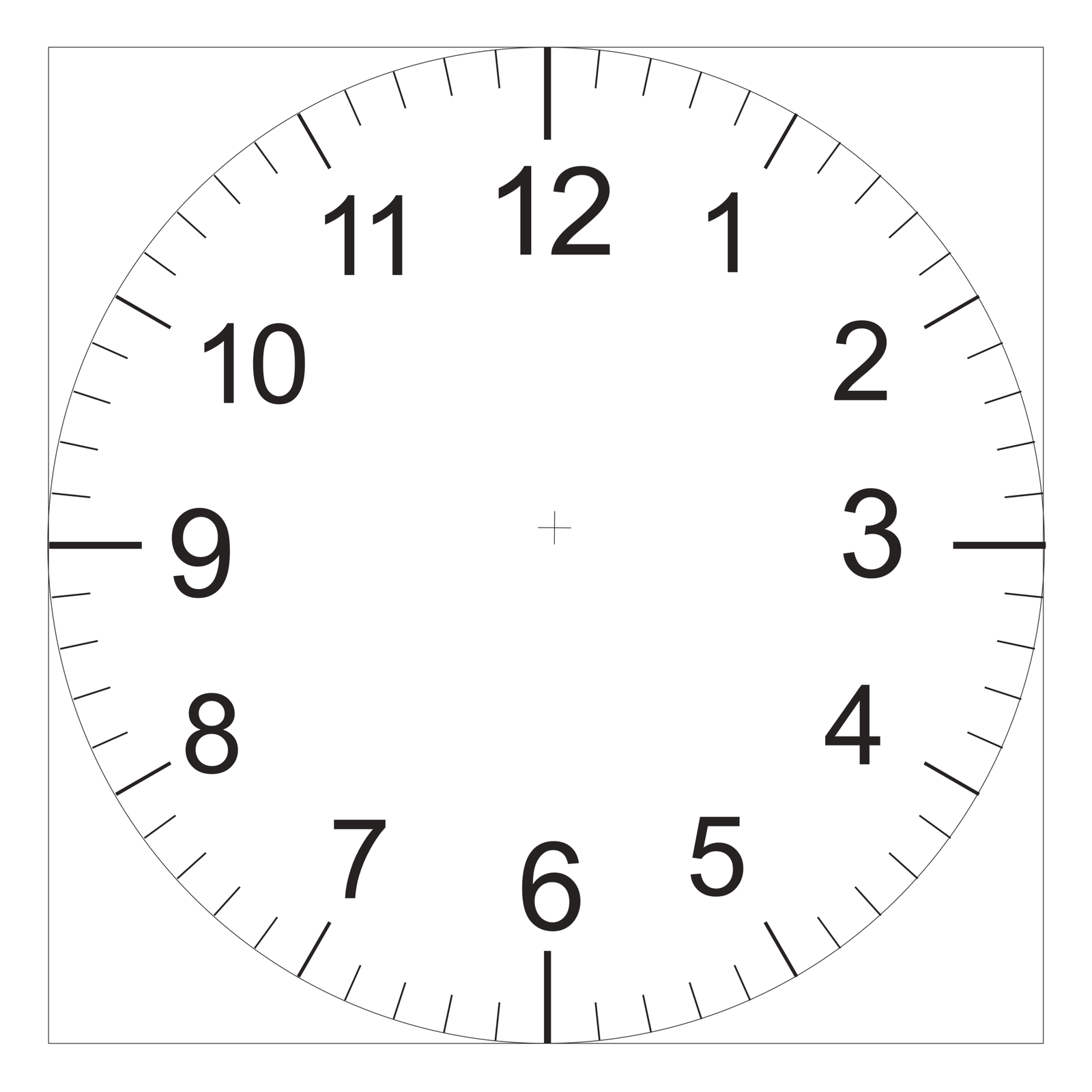 reloj tradicional