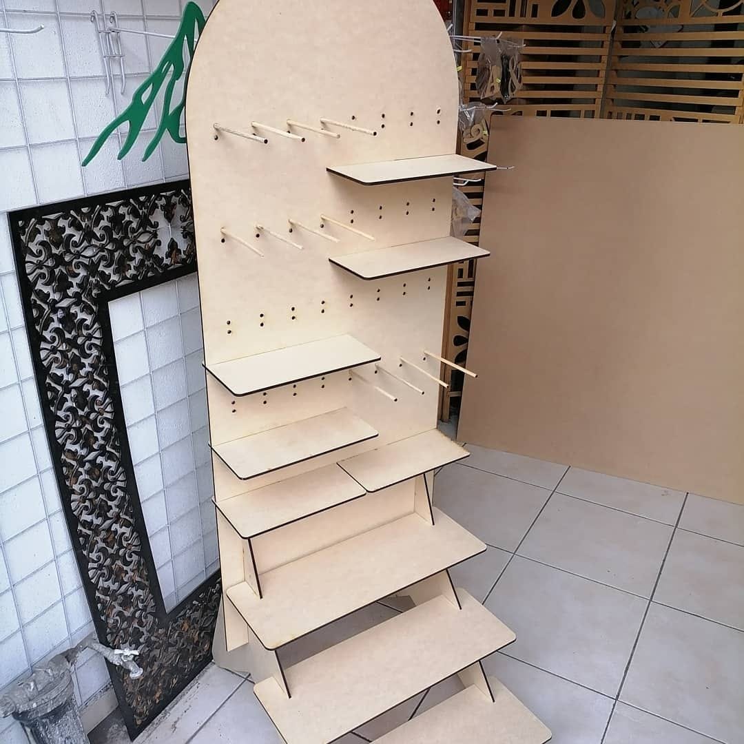 repisa para tienda