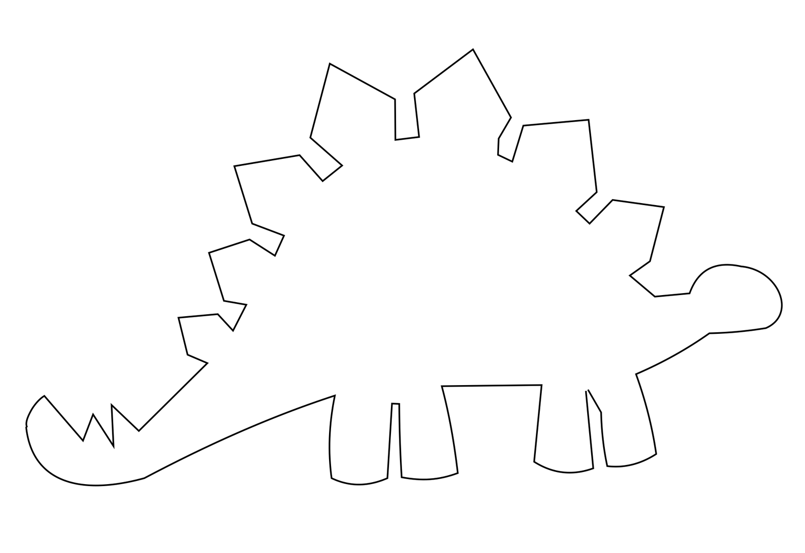 silueta dinosaurio