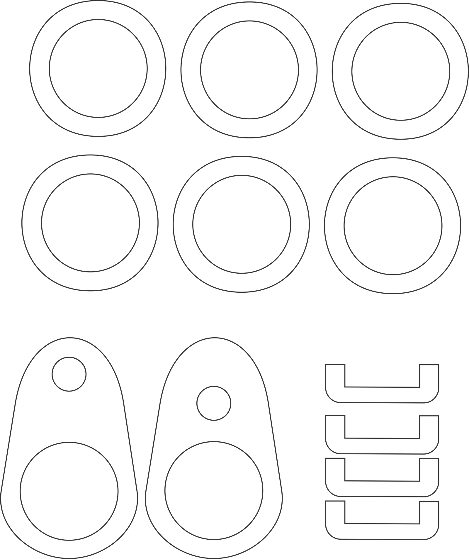 sujetador circular