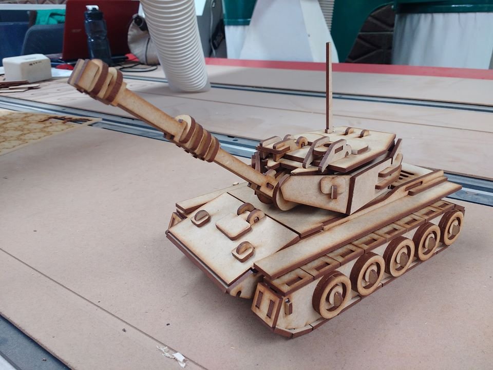 tanque tridimensional