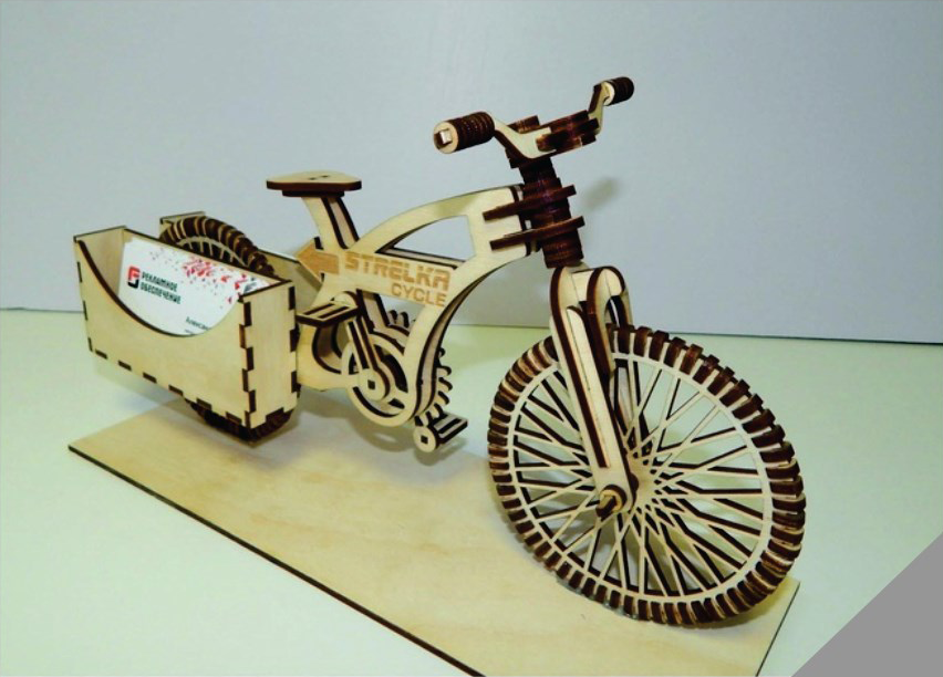 tarjetero bicicleta