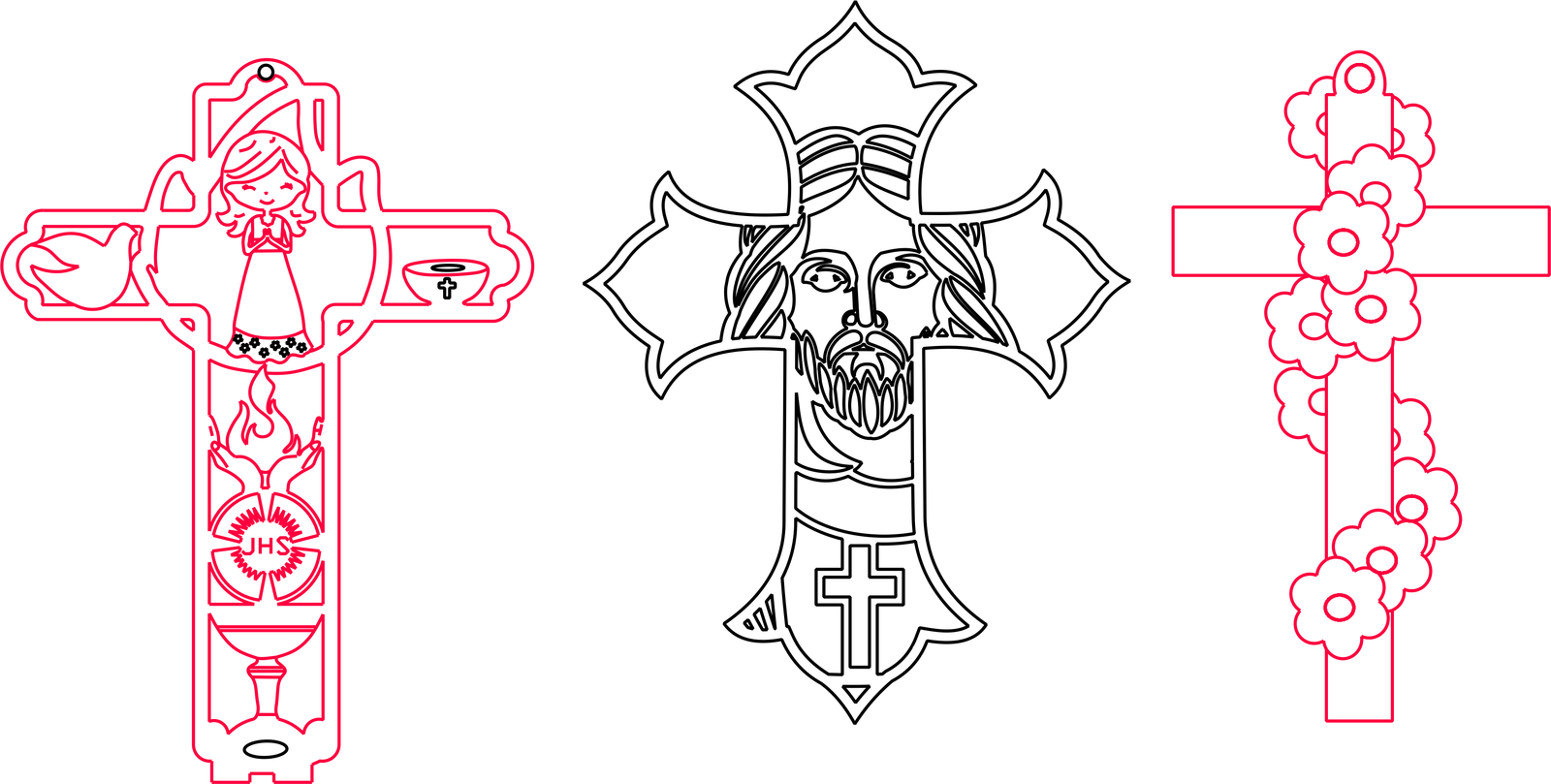 tres cruces