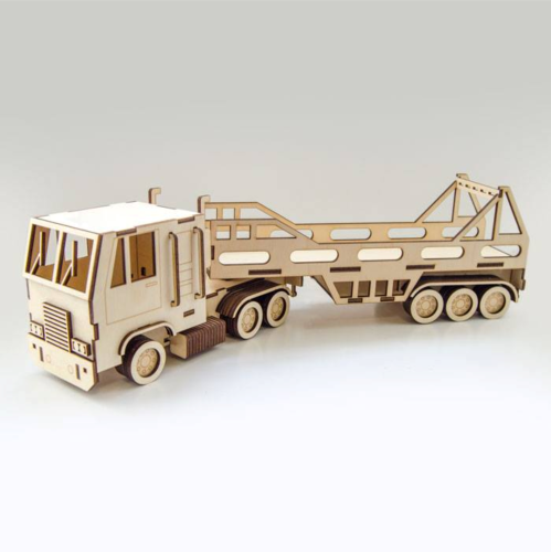 tráiler con plataforma