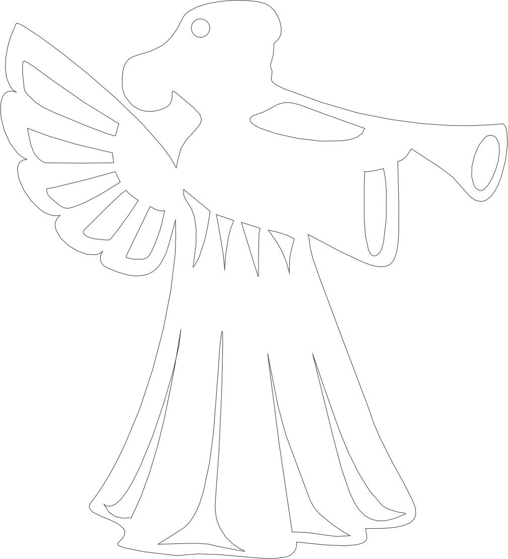 ángel navideño