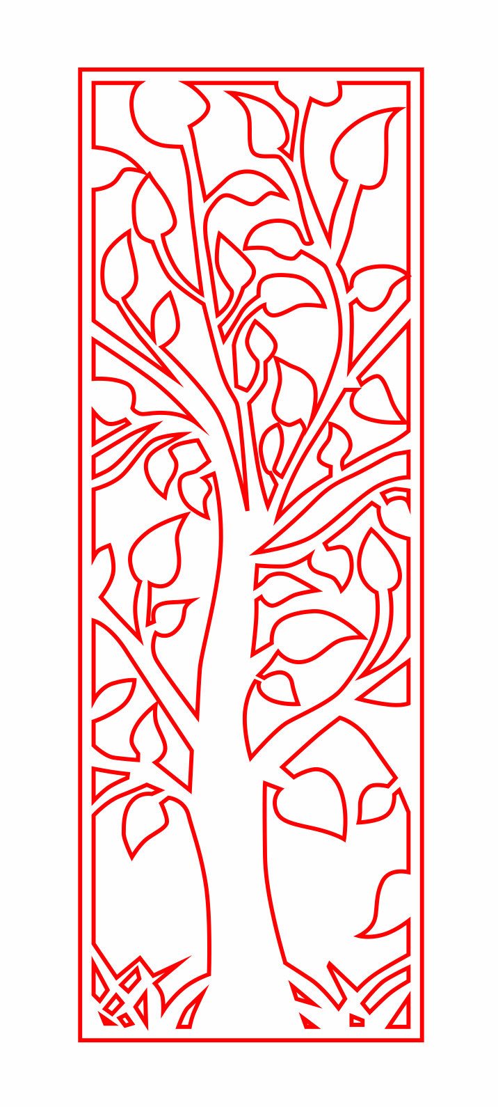 árbol calado