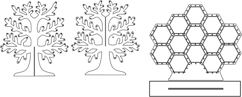 árbol con base
