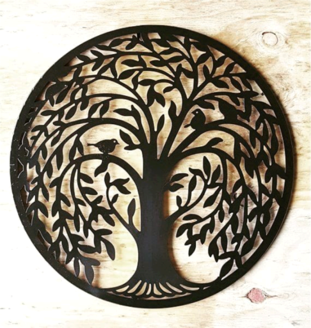 árbol de la vida en medallón