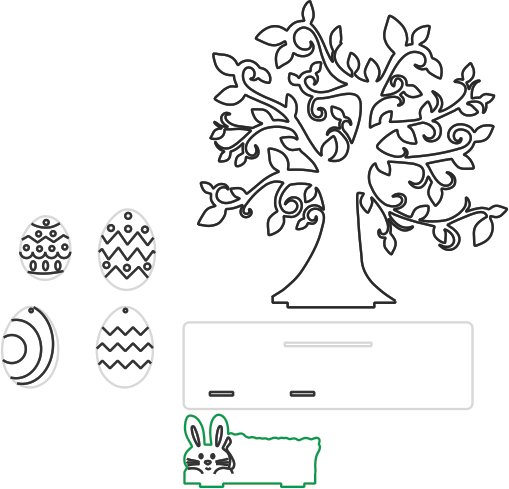 árbol de pascua