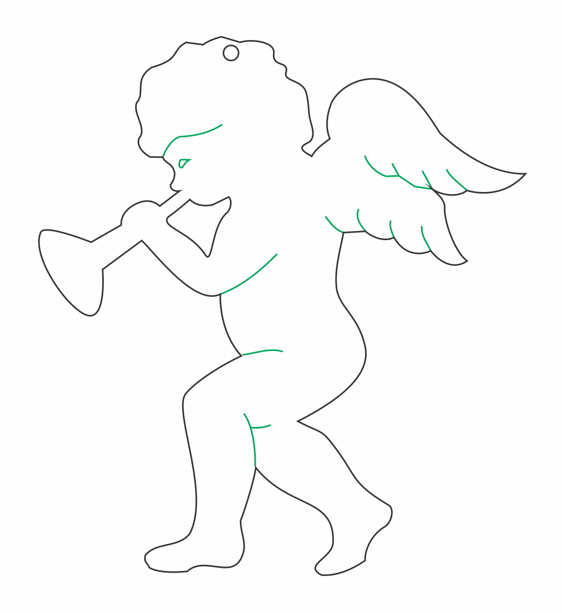 angelito desnudo