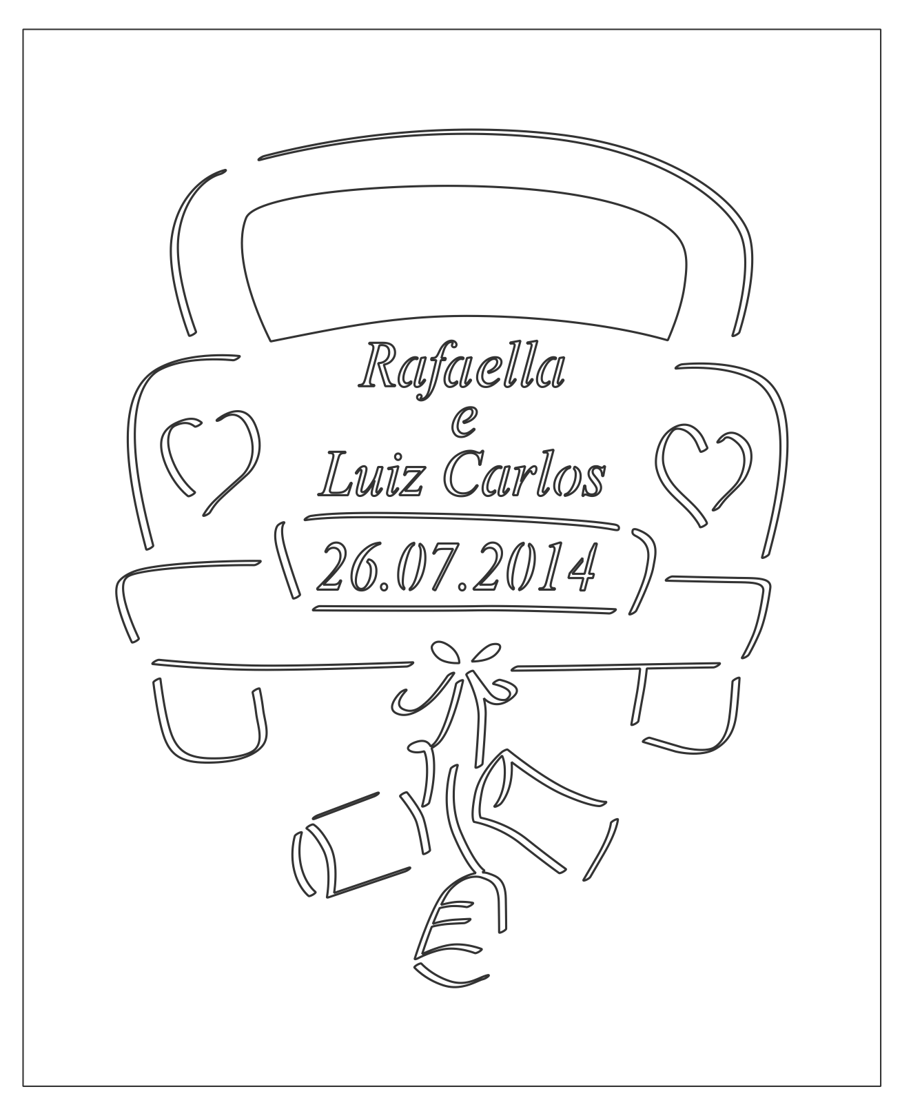 auto de boda