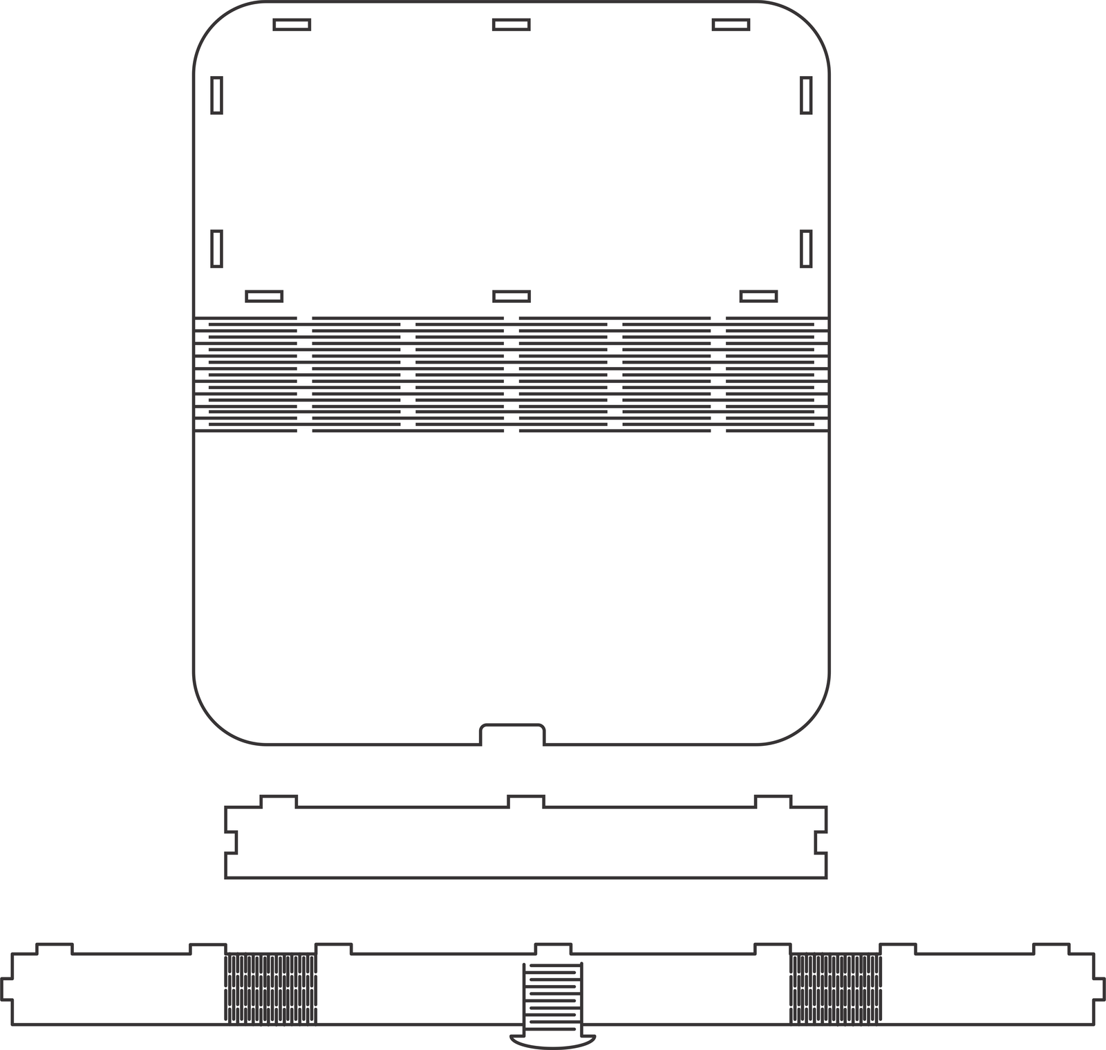 caja cartera