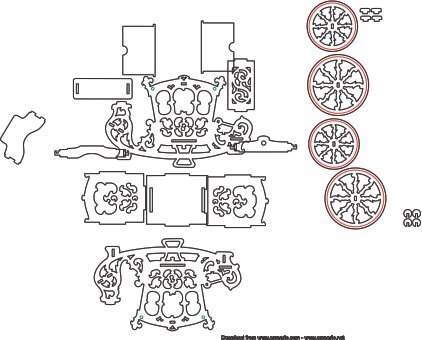 caja de carruaje