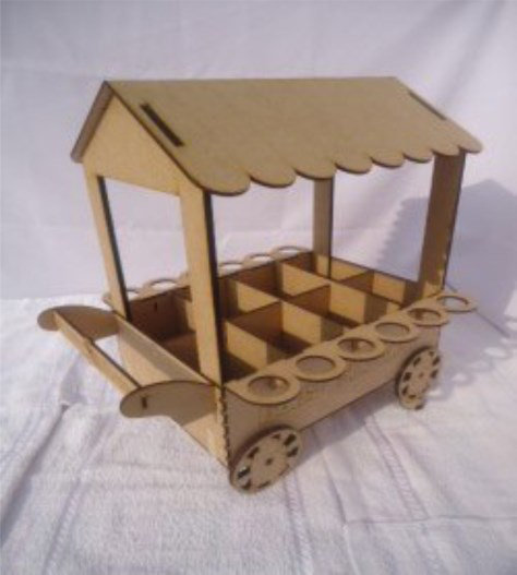 carrito portadulces