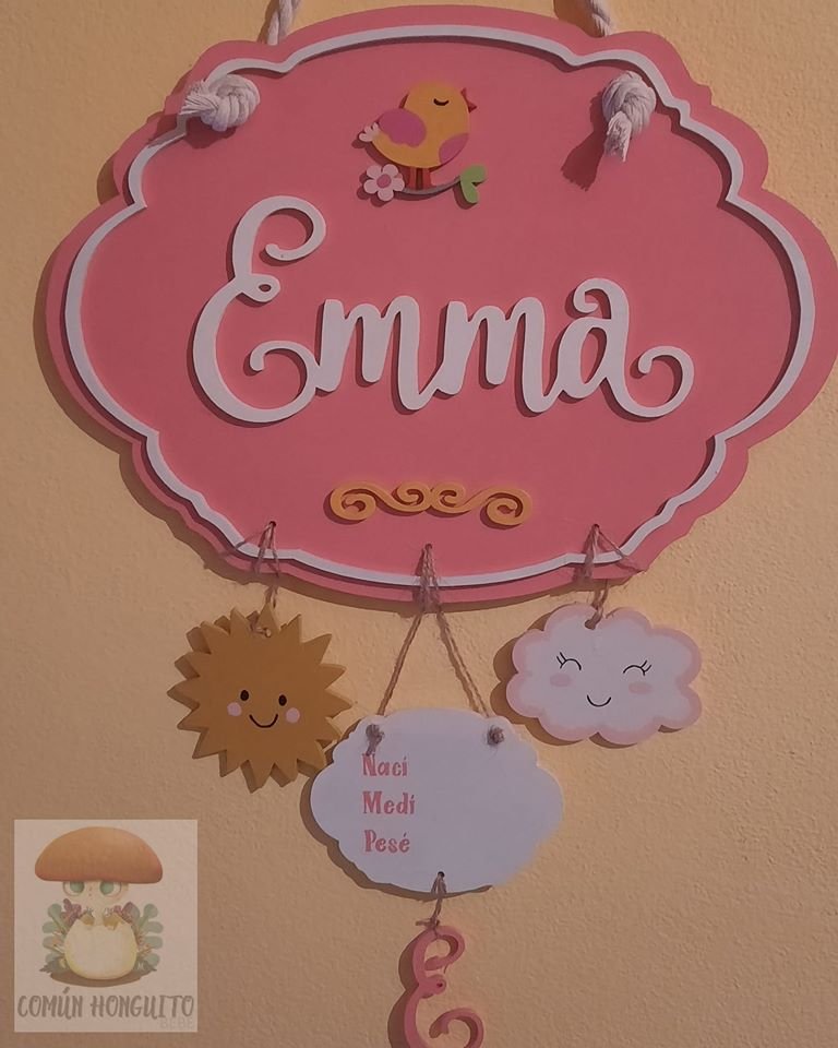 cartel para bebé