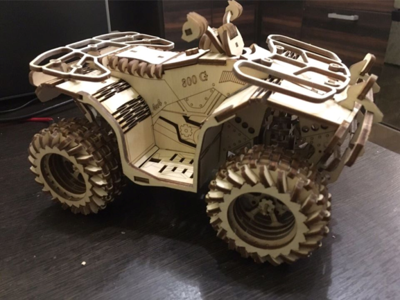 cuatrimoto 3d