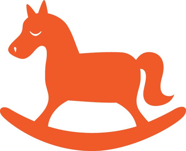 caballito mecedora