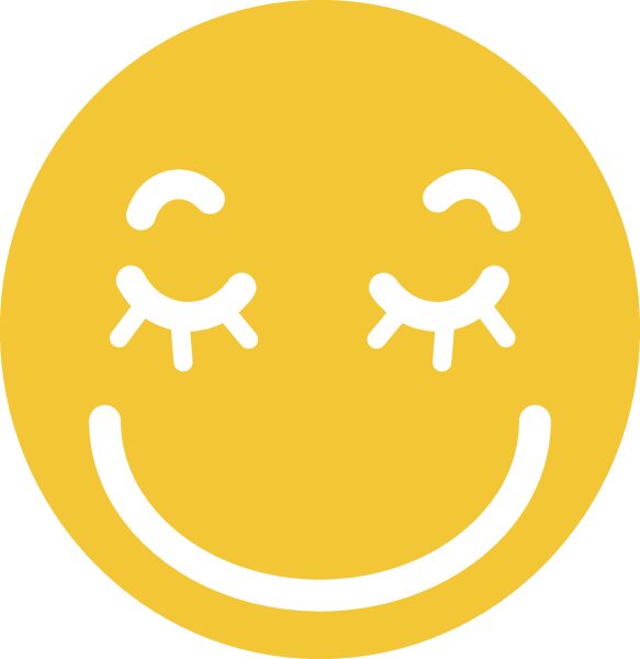 cara sonriente