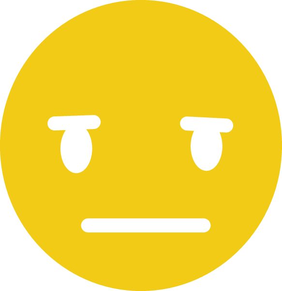carita molesta