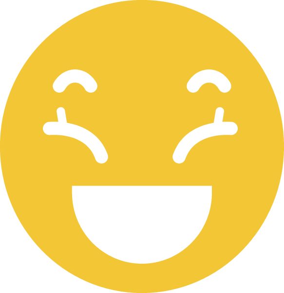 carita muy alegre