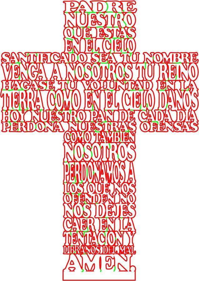 cruz padre nuestro