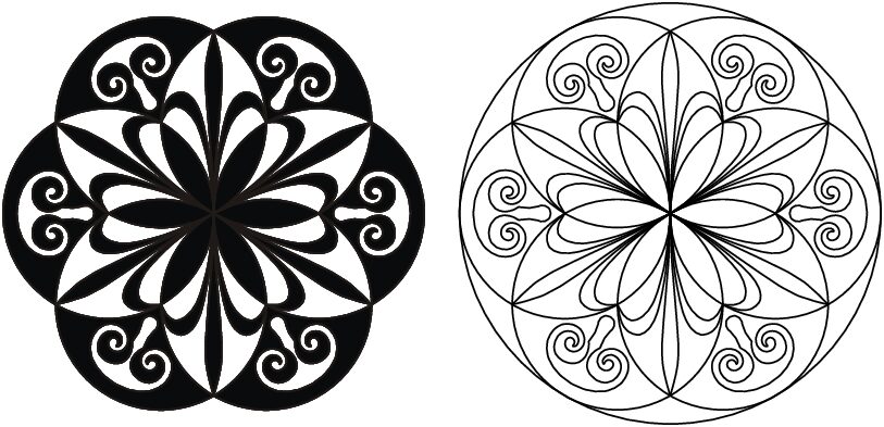 círculo ornamental