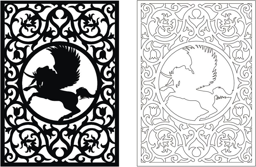 decoración pegaso