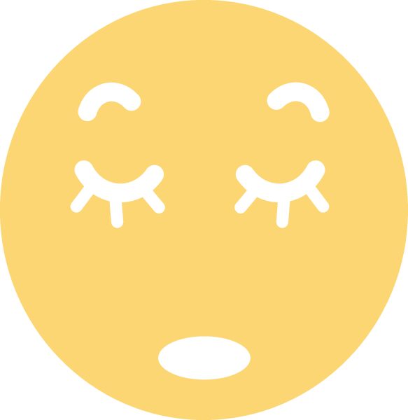 emoji con pestañas