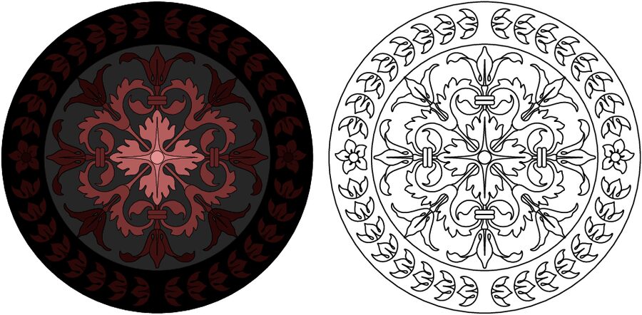 plato decorativo