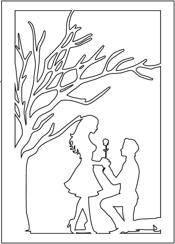 tarjeta enamorados